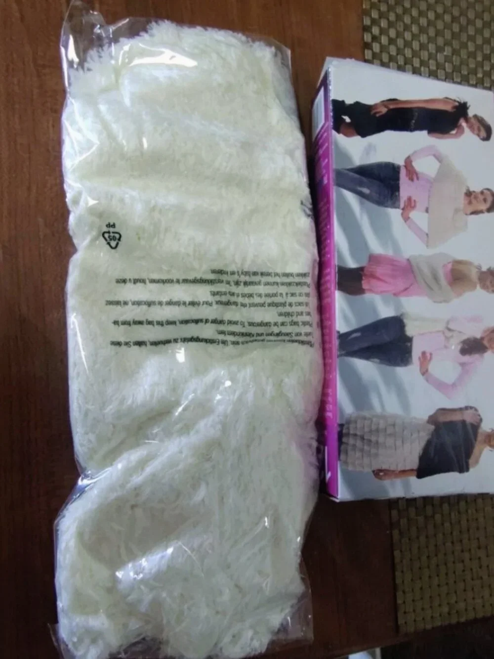 Amazing Scarf White Blanc Vanilla - 12 ways To Wear It as Seen on TV- One Size